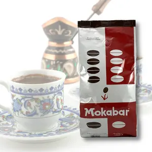 Best Coffee Beans Italian Roasting Process Creamy Robusta Blend For Turkish Coffee