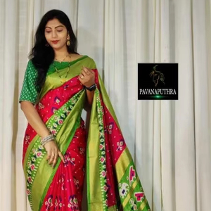 Priya suave pura seda dola distribuidores al por mayor de Sari en Hyderabad - Product Image 1