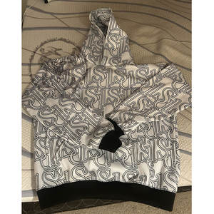 Sudaderas con capucha de muestra gratis para hombre logotipo personalizado Tech Fleece 100% algodón SDL sudaderas con capucha con estampado personalizado de diamantes de imitación OEM ODM sólido SDL sudaderas con capucha para hombre - Product Image 3