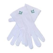 Fabrication de gants en gros gants en coton gants maçonniques - Product Image 2