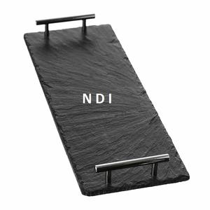 ถาดหินอ่อนทรงสี่เหลี่ยมถาดเสิร์ฟขนมและเค้กอุปกรณ์สำหรับโรงแรมและภัตตาคารดีไซน์ทันสมัย - Product Image 6