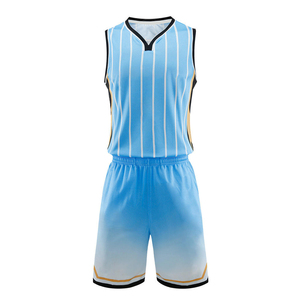 Uniforme de Baloncesto de Poliéster de Alta Calidad, Secado Rápido, Impresión por Sublimación, Logotipo Personalizado, Ropa Deportiva Automatizada de Alta Calidad - Product Image 1