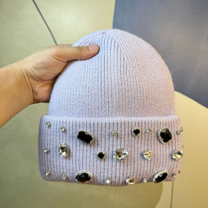 Nuevos Gorros de Punto, Último Diseño, Ligeros, Suaves, Cálidos, para Uso Casual al Aire Libre, Deportivos, Elásticos, para Hombre y Mujer, Venta al por Mayor - Product Image 4