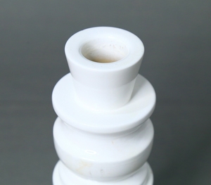 เชิงเทียนไม้ทำด้วยมือสีแดงไม้มะม่วง - Product Image 6