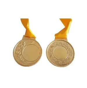 Pirinç metal ödülü toptan özel onur madalya metal hatıra spor ödülü altın bitmiş en çok satan hediye