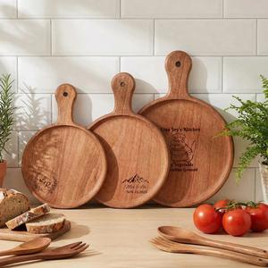 Planche à découper en bois avec poignée, lavable au lave-vaisselle, écologique, antibactérienne, en résine, planche à découper pour le fromage, de haute qualité - Product Image 4