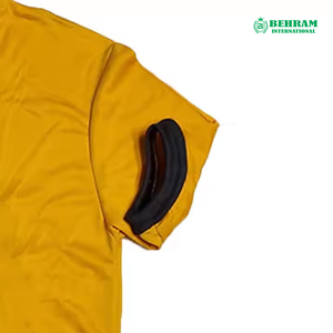 T-shirt décontracté pour homme en coton 100% de haute qualité, écologique, à séchage rapide, coupe ample, bicolore, respirant, anti-rides, 220g, été - Product Image 2