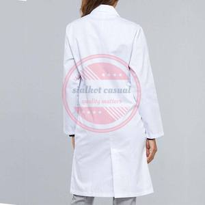 Uniforme médico, uniforme de enfermera, uniformes de hospital, bata de laboratorio de algodón 100% - Product Image 4