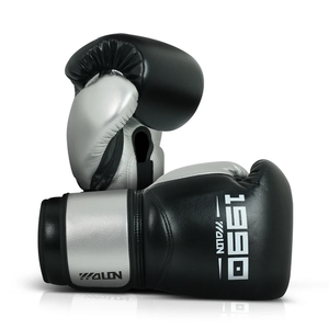 Los últimos guantes de boxeo de cuero de vaca genuino, guantes de Kick Boxing estampados para mujeres y hombres, guantes de lucha MMA con logotipo personalizado de alta calidad 2024 - Product Image 6