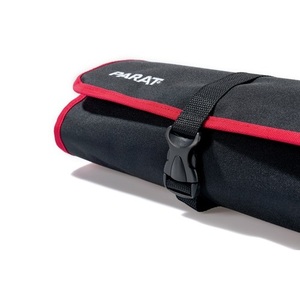 PARAT 540 X 330 mm Black/Red Nylon <b>Tool</b> <b>Roll</b> Bag with 12 Compartments - Product Image 4