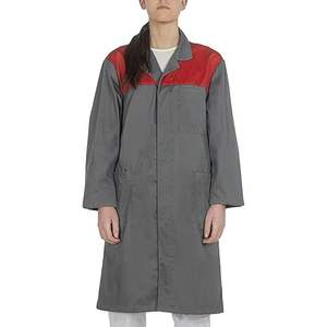 Delantal de Trabajo Unisex Gris/Rojo CBF Balducci Group, Ropa de Trabajo Profesional Hecha en Albania - Product Image 6