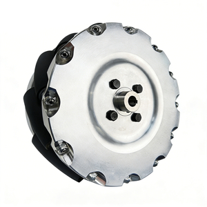 Roda Mecanum ZHXIN 152mm em Polipropileno para AGV |   Capacidade de Carga de 300KG |   Roda Omnidirecional Industrial de Alta Resistência |   Roda - Product Image 1