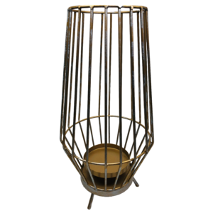 Soporte de vela de metal hecho a mano vintage con soporte de Pilar elevado diseño atento para jardín decorativo de mesa de Navidad - Product Image 4