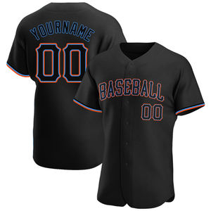 Maillot de baseball noir véritable pour hommes femmes et chemises de section pour hommes femmes et équipes de hip-hop pour hommes, femmes et unisexe - Product Image 2
