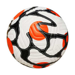 Balón de fútbol con unión térmica de PU de excelente calidad, tamaño 5, balón de fútbol de entrenamiento, logotipo personalizable, venta al por mayor para adultos - Product Image 6