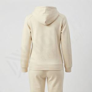 Conjunto Deportivo de Otoño Invierno 2025 para Mujer, Chándal con Logotipo Personalizado, 2 Piezas, Sudadera con Cremallera y Pantalones Deportivos de Pierna Ancha, Color Personalizado - Product Image 2