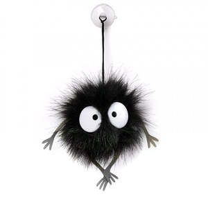 Juguete de Peluche Electrónico de Spirited Away, Duende de Humo con Ventosa - Product Image 1