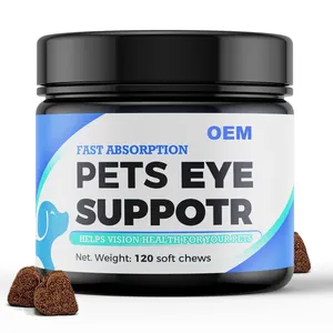 Gubeyka high quality factory pet Eyes Health Supplement Lutein Dog Cat Vision Care Chew