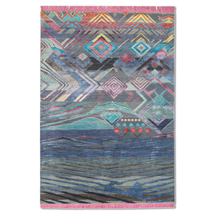 Produit d'ameublement à motifs géométriques Rangeen Aasman - Product Image 1