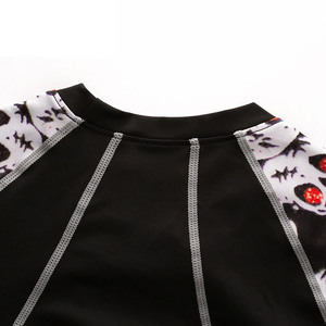 Rashguard de compresión MMA de manga larga con logo personalizado de alta calidad profesional 2026, nuevo estilo de Rashguard - Product Image 6