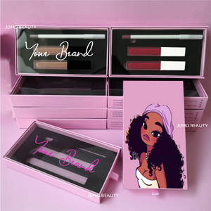 3in1リキッドリップスティックとリップライナーセット長持ちするマットリップグロスとリップライナーペンシルセットボックスプライベートロゴビーガンコスメティックキット - Product Image 6