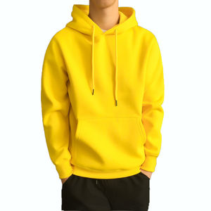 Gran oferta Oem, superventas, sudaderas con capucha en blanco de gran tamaño para hombre, diseño personalizado, tela de algodón 100%, sudaderas con capucha con patrón en blanco de alta calidad - Product Image 3