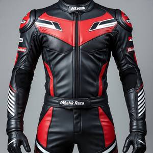 Traje de carreras de cuero Premium, ajuste totalmente a medida, elección de color, diseño y marca elaborado con cuero de vaca Elite para una máxima durabilidad - Product Image 6