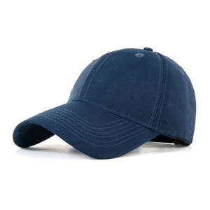 Gorra de béisbol clásica de ante de 6 paneles, gorra de moda con borde curvo ajustable de alta calidad con logotipo bordado 3D hecho a medida - Product Image 1