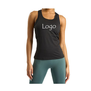 Camisetas sin mangas de algodón 100% con cuello redondo para mujer, Camisetas básicas ajustadas con logotipo de marca y etiquetas para mujer - Product Image 4