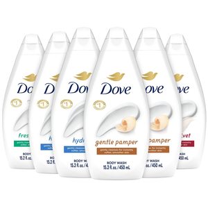 Gel de Ducha Herbal Orgánico Dove 100% - Limpieza Profunda Dove - GEL DE DUCHA 1L Dove Sensitive 200 ml Gel de Ducha para Piel Sensible - Product Image 2