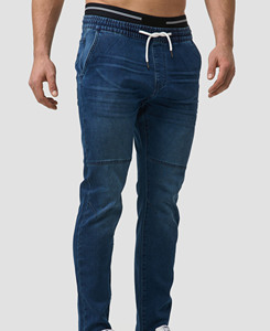 Jeans vintage pour homme, noir, délavé à l'acide, coupe ample, jambe droite, surdimensionné, avec broderie, motif hip-hop, denim pour l'hiver - Product Image 6