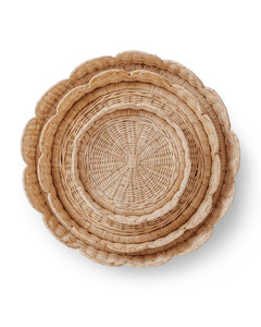 Bandeja de bandejas redondas de ratán vieiras bandeja de servicio personalizada para restaurante de Artex Thien Thanh - Product Image 3