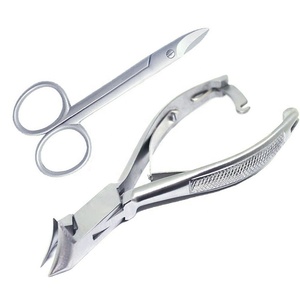 Ciseaux de manucure professionnels durables et réutilisables en acier inoxydable, coupe-cuticules pour salon de beauté, soins personnels, doigts et orteils - Product Image 1