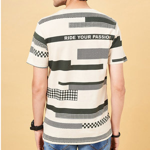 Camiseta de Alta Calidad para Hombre, Talla Grande, con Logotipo Personalizado, 100% Algodón, Informal, de Manga Corta, Estilo Urbano, Unisex - Product Image 4