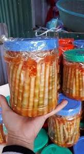 หน่อไม้ปอกเปลือกด้วยมือรสเผ็ด | หน่อไม้ปอกเปลือกทันทีดองรสเผ็ดจากเวียดนาม - Product Image 4