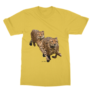 Robe T-shirt Cheetah Brothers, style décontracté et modeste, taille unique, longueur genou, pour les journées de loisirs, lavable et durable - Product Image 4