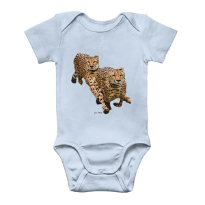 Body de Bebé Clásico Cheetah Brothers 100% Algodón con un Adorable Estampado Animal - Product Image 2