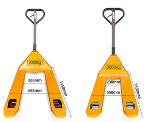 Grosir Pabrik Pallet Jack Hidrolik 2-5 Ton (2 Ton, 3 Ton, 5 Ton) untuk Gudang - Product Image 4