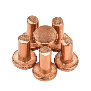Rivets solides à tête fraisée en cuivre et laiton M8 M10 M12 - Product Image 1