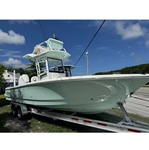 Bateau de pêche offshore de luxe Cayman à double console d'occasion 2025, embarcation de loisirs et d'aventure marine durable, 26 pieds, propulsion à jet, à vendre - Product Image 4