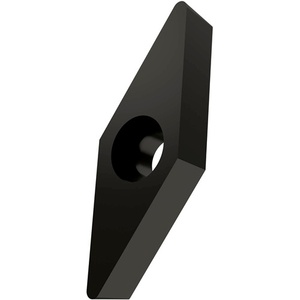 Inserto de Torneado Indexable ISO VCMW 160408T5305 D.4.4mm MT-CVD con Recubrimiento Negro, Paquete de 10, para Herramientas de Torneado - Product Image 1