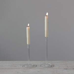 Bougeoir décoratif en verre mercure avec finition antique pour la décoration de table de mariage rustique et les accents d'intérieur - Product Image 3