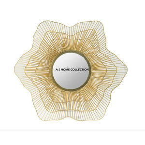 Espejo cosmético de Metal decorativo dorado de forma redonda de regalo promocional con logotipo personalizado de alta calidad - Product Image 6