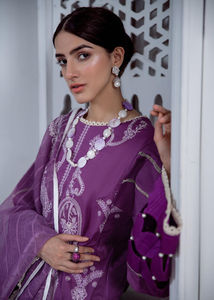 Chikankari ชุดสนามหญ้า3ชิ้นผ้าชีฟอง3ชิ้นสำหรับผู้หญิงชุดสูท3ชิ้นชุดสูทผ้าฝ้ายชุด3ชิ้นสำหรับผู้หญิงชุดสนามหญ้า2025 - Product Image 3