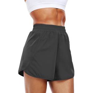Shorts de sport Bermuda pour femmes Respirant Taille élastique pour le yoga athlétique Course à pied avec poche latérale - Product Image 6