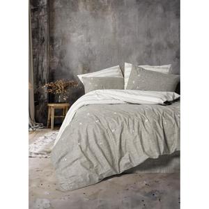 ชุดปลอกผ้านวมสองชั้นลายม็อกกี้สีน้ำตาลปักลาย - Product Image 1