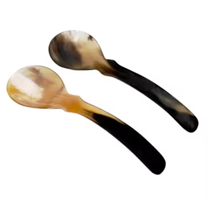 Cuerno de lujo Venta caliente Buffalo Cuchara decorativa Cocina y hogar Sirviendo por Crescent Crafts - Product Image 1