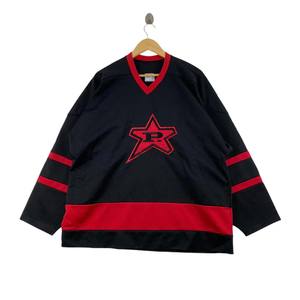 Jersey de hockey sobre hielo con cordones Aithentic al por mayor Jersey de hockey sobre hielo de alta calidad personalizado profesional americano - Product Image 6