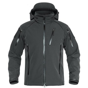 Chaqueta Softshell cortavientos impermeable logotipo personalizado chaquetas Softshell multifuncionales para hombres - Product Image 1