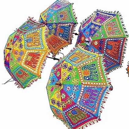 Parasóis De Casamento Guarda-chuva Decoração Vintage Parasol Indiano Guarda-sol decorativo